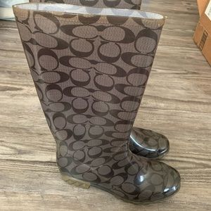 Coach Rain boots